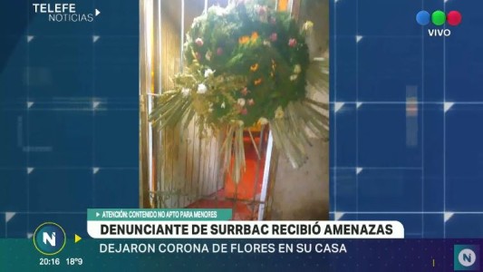 Macabra amenaza al denunciante del Surrbac