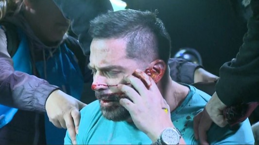 Incidentes frente a la embajada de Venezuela en Buenos Aires