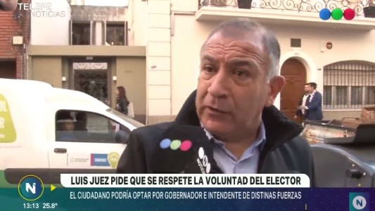 Luis Juez pide que se admita el voto doble en las próximas elecciones