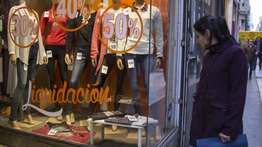 Las ventas de las pymes minoristas cayeron un 13,4 por ciento en abril