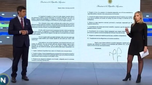 Acuerdo nacional: el gobierno convoca también a Cristina