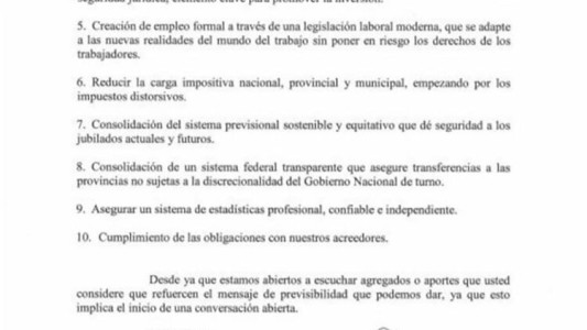 Fuerte apoyo de diversos sectores a la convocatoria del Gobierno