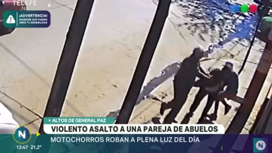 Inseguridad registrada: dramático arrebato a dos jubilados