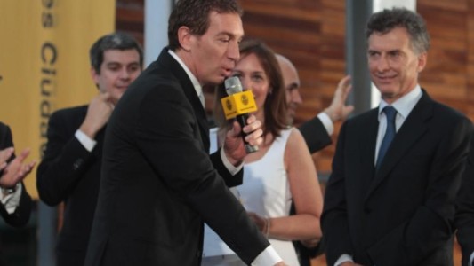 El furcio de Santilli: "Nuestro candidato es María Eug... es, Mauricio Macri"