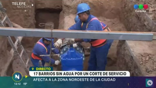 Se restablece el suministro de agua en la zona noroeste de la ciudad