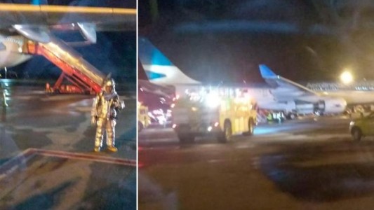 Por una falla técnica, un avión de Aerolíneas aterrizó de emergencia en Bogotá