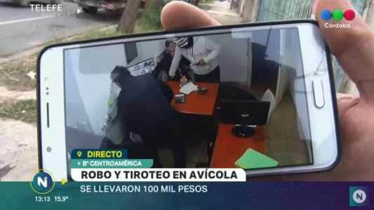 El video del robo en la avícola de barrio Centro América