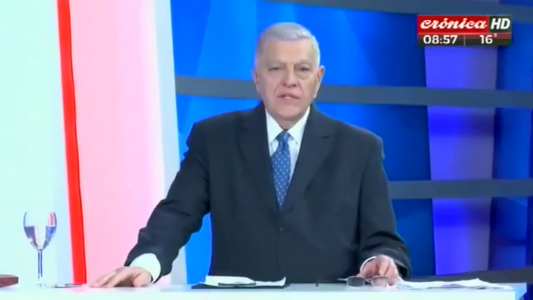 Desolador: Santo Biasatti despidió a Sergio Gendler entre lágrimas