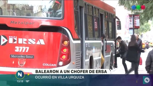 Le dispararon a un chofer en un violento robo