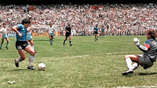 A 33 años de los golazos de Maradona a los ingleses en México 86