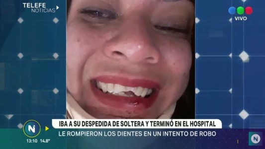 Iba a festejar su despedida de soltera y terminó en un hospital