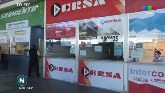 Ersa de paro en el transporte interurbano