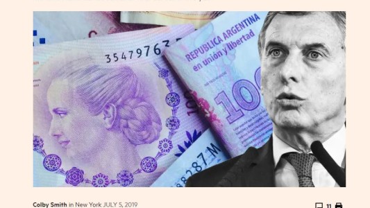 Inversores entusiasmados con la Argentina, es lo que dice la portada del Financial Times