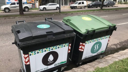 Containers vandalizados en Córdoba