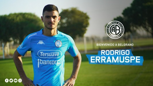 Rodrigo Erramuspe llega a Belgrano