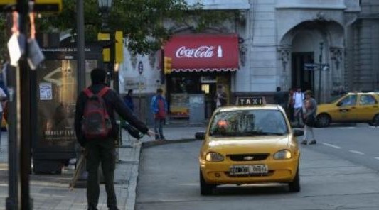 Paro de choferes transporte urbano