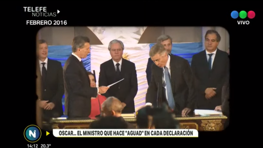 Oscar Aguad, el Ministro de polémicas declaraciones