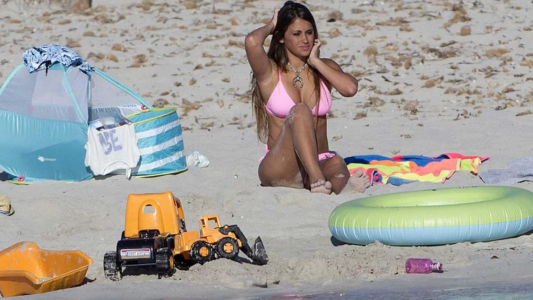 Un fuego: Antonella Rocuzzo y su foto en bikini que explotó en Instagram