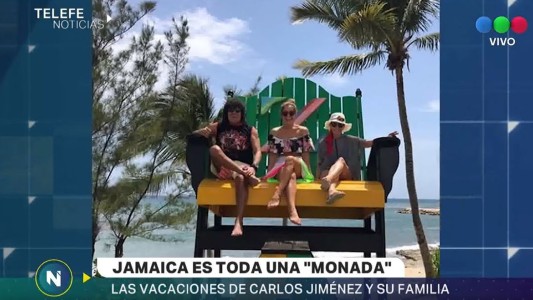 Las vacaciones de La Mona Jiménez  en Jamaica