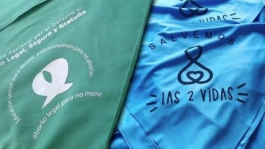 Habilitaron los pañuelos verdes y celestes en las boletas de candidatos