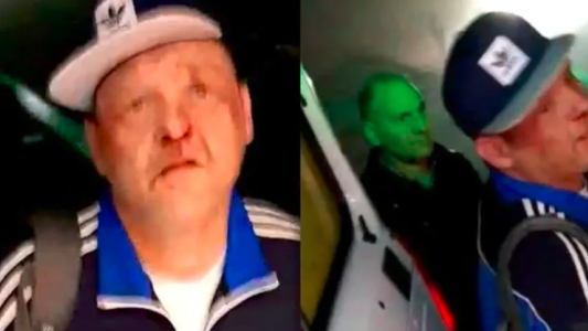 El video del Pepo tras el accidente: "Manejaba el pibito que está muerto ahí"