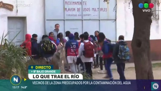 Bajo Grande: preocupación de los vecinos por los líquidos sin tratar