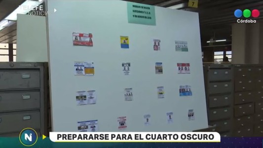 Presentaron las boletas electorales para las PASO en Córdoba