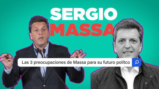 Las tres preocupaciones de Sergio Massa para su futuro polítco
