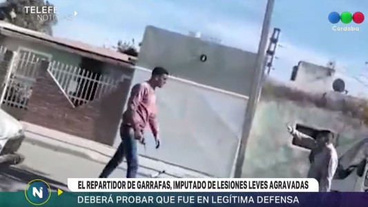 El repartidor de garrafas que se defendió de un robo a los tiros, fue imputado por lesiones leves agravadas