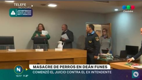 Matanza de perros en Deán Funes, comenzó el juicio