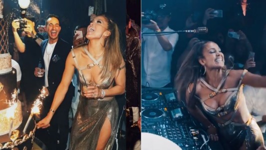 Con lujo y fuegos artificiales, Jennifer López festejó sus 50 años