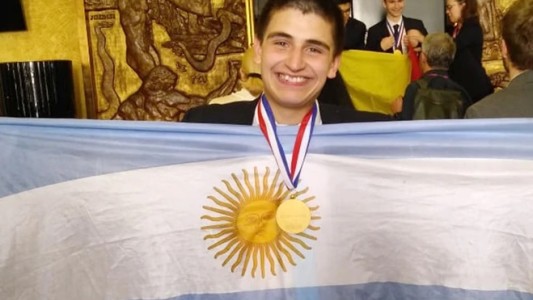 Un argentino ganó el oro en las Olimpíadas de Química