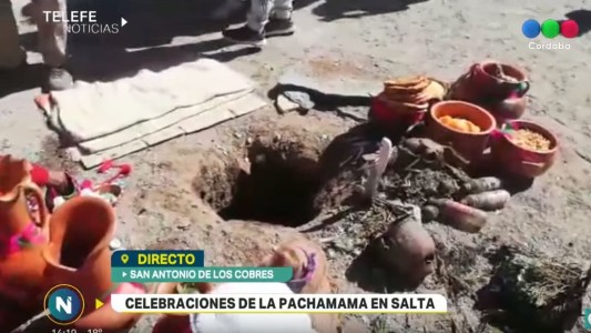 Celebración del Día de la Pachamama