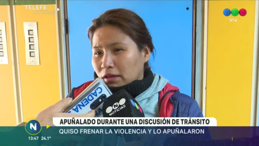 Lo apuñalaron por una discusión de tránsito