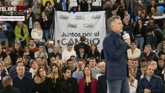 Macri en Rosario: "Este domingo se define si seguimos avanzando o volvemos al pasado"