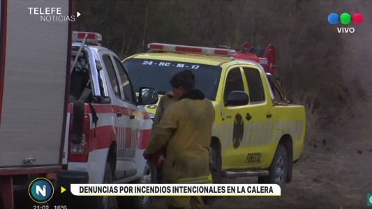Buscan a los que encienden la mecha: incendios intencionales en zonas de La Calera