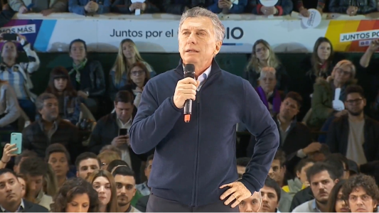 Mauricio Macri: "Hoy más que nunca necesito el apoyo de todos"
