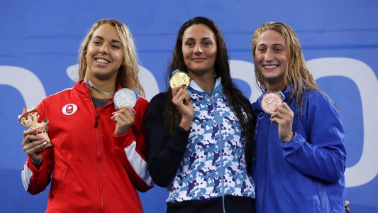 Vicky Bardach se bañó de oro en los Juegos Panamericanos de Lima 2019