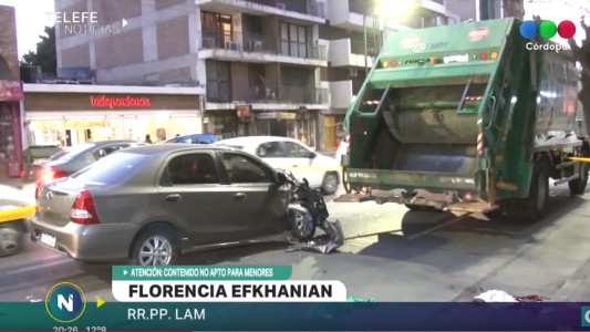 Debieron amputarle la pierna al recolector de basura que fue embestido por un auto