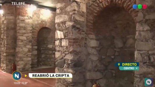 Reabrieron la Cripta Jesuítica