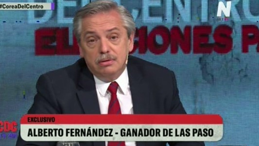 Alberto Fernández: "El primer defensor de que Macri termine su mandato voy a ser yo"