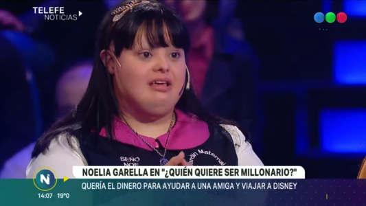Noelia Garella: maestra jardinera y ganadora en ¿Quién quiere ser millonario?