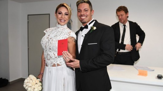 Fotos: el casamiento de Mónica Farro con su joven personal trainer