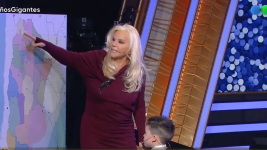 El divertido momento de Susana Giménez al repasar las provincias con un nene de cinco años