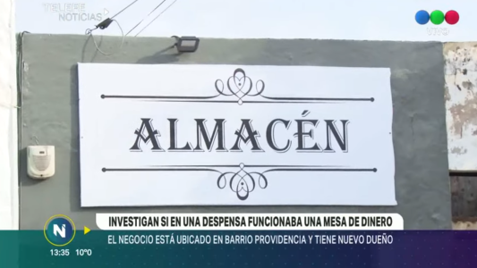 Investigan si en una despensa de Barrio Providencia funcionaba una mesa de dinero