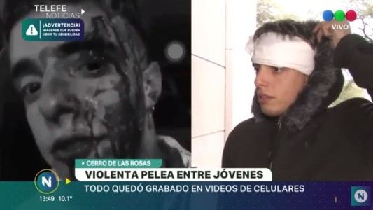Le partieron un botellazo en la cabeza a la salida de un boliche