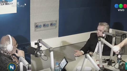 Alberto Fernández: "Tuve una muy linda charla con el gringo Schiaretti"