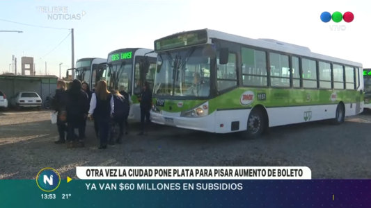 Colectivos: Nuevo desembolso de la Municipalidad para frenar el aumento de boletos