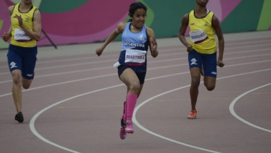 Yanina Martínez se llevó la medalla de oro en los 200 metros llanos en Lima