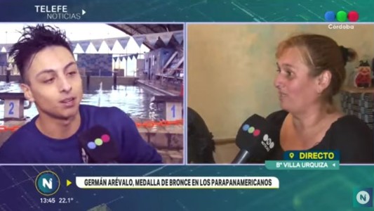 Orgullo cordobés: Germán Arévalo es medalla de bronce en los Parapanamericanos